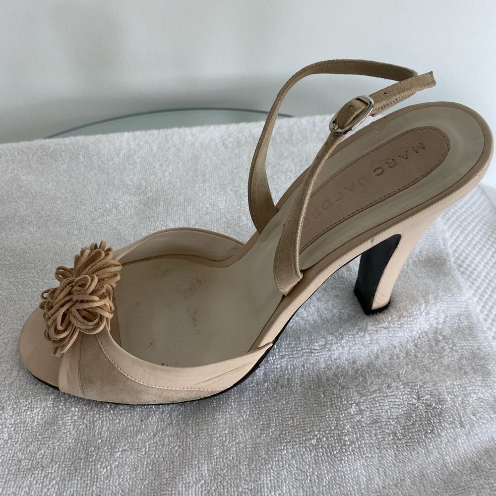 Marc Jacobs Open Toe Slingbacks 9.5